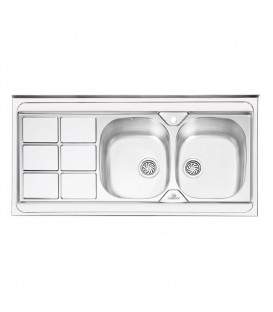 PS 1124سینک روکار پرنیان استیل