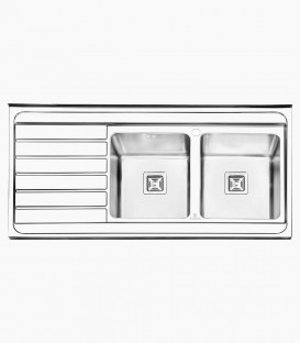 PS 1114سینک روکار پرنیان استیل